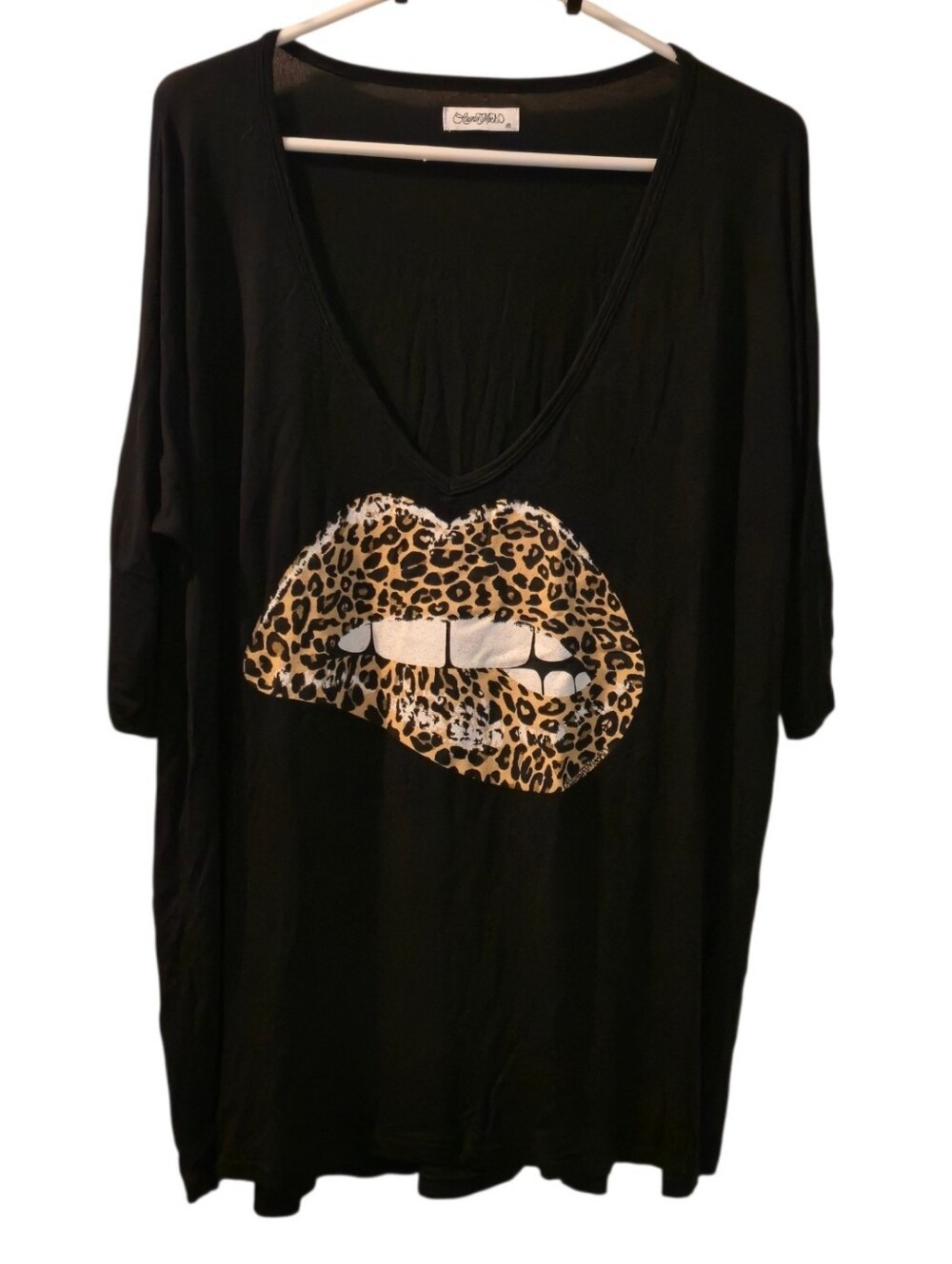 Lauren Moshi Leopard Lips shirt - Picture 3 of 10